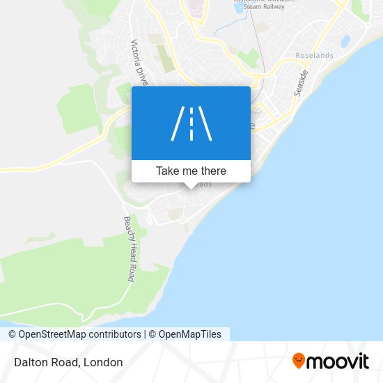 Dalton Road map