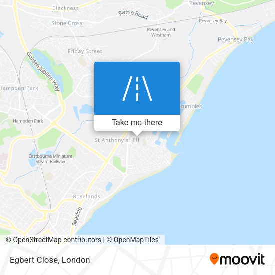 Egbert Close map