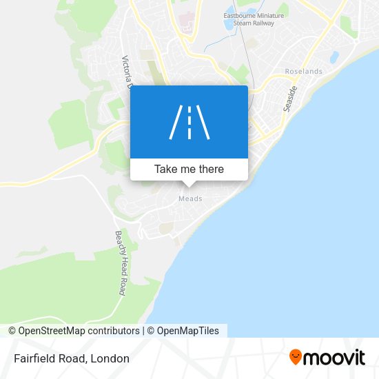 Fairfield Road map