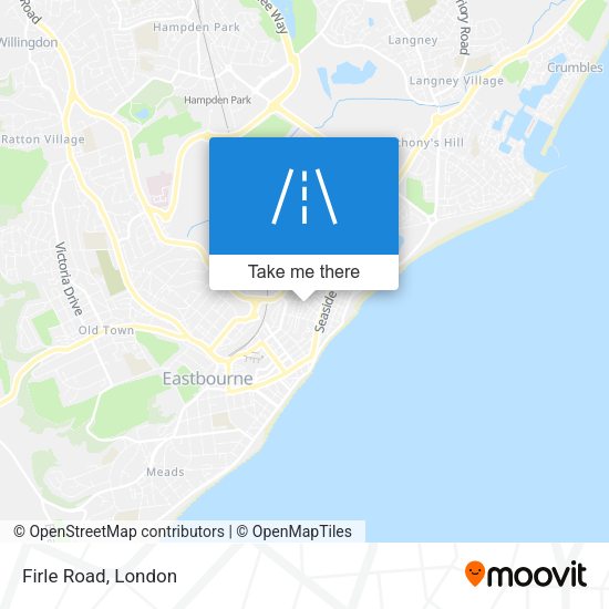 Firle Road map