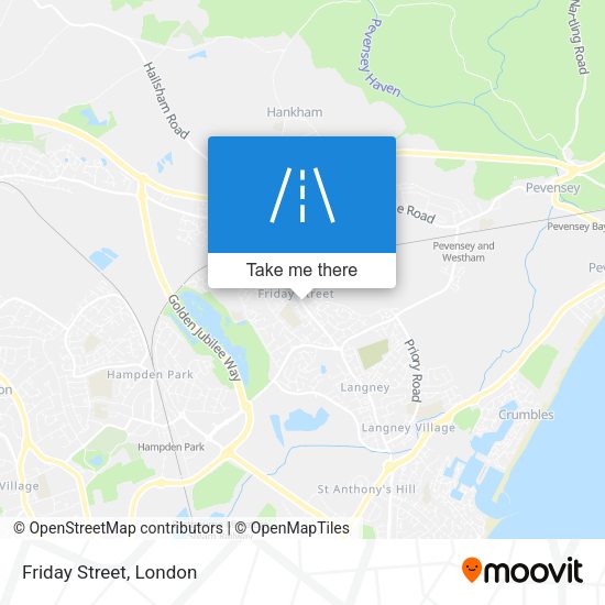 Friday Street map