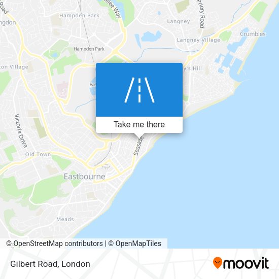 Gilbert Road map
