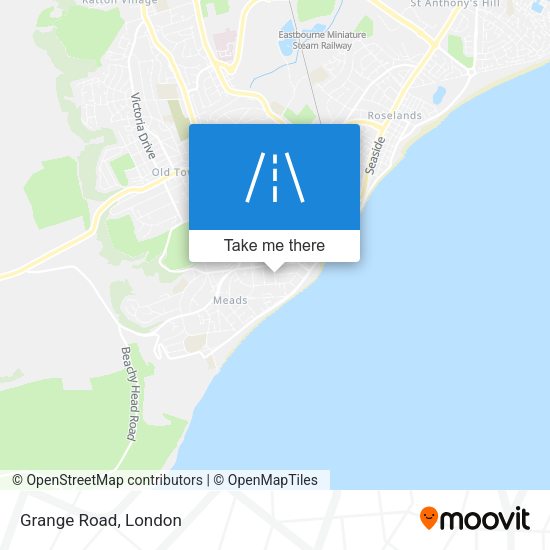 Grange Road map