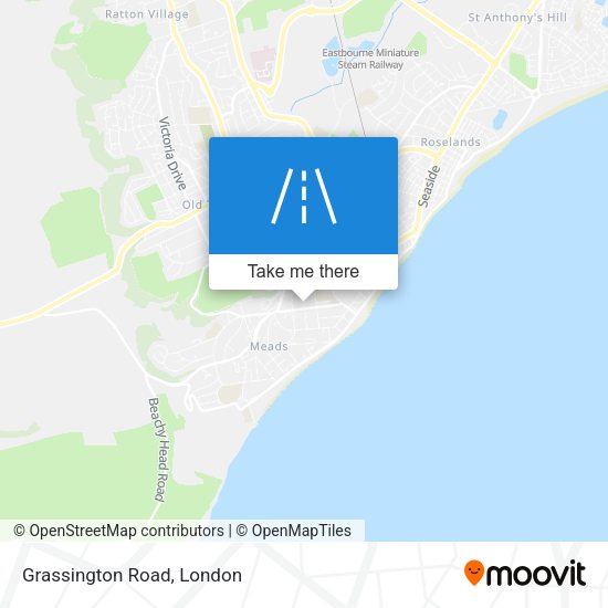 Grassington Road map