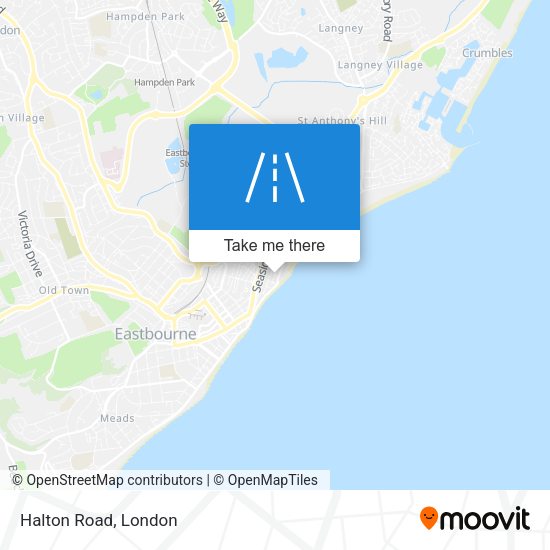 Halton Road map