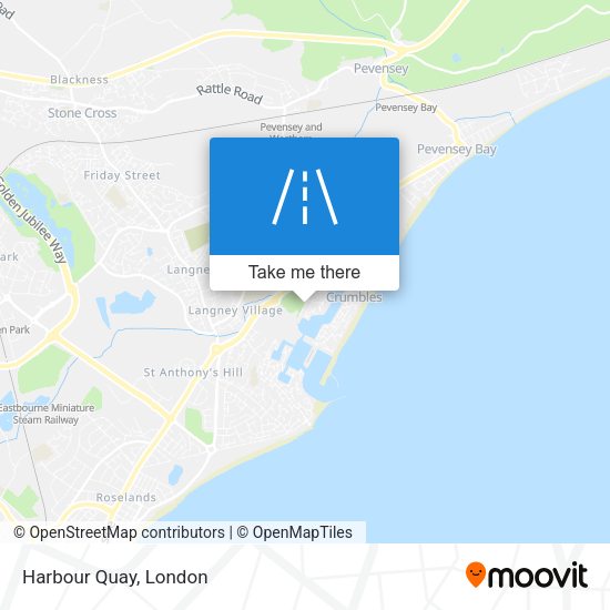 Harbour Quay map