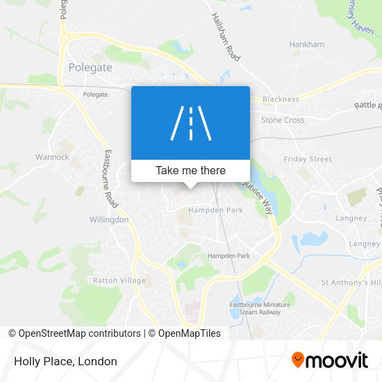 Holly Place map