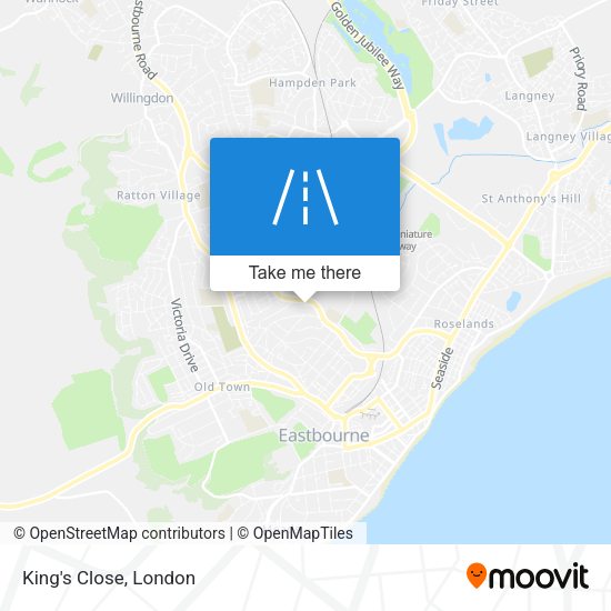 King's Close map
