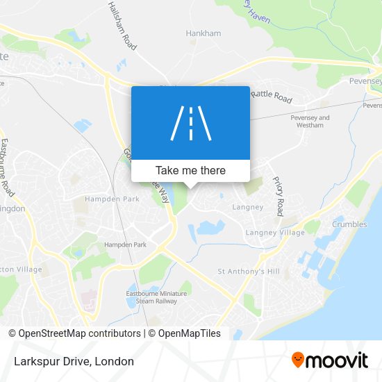 Larkspur Drive map