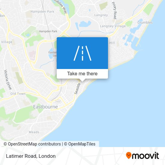 Latimer Road map