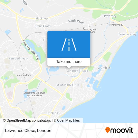 Lawrence Close map