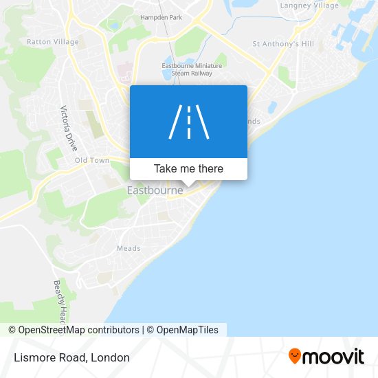 Lismore Road map
