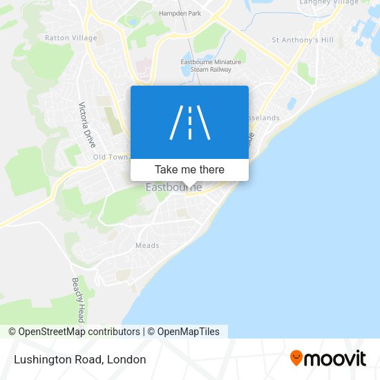 Lushington Road map