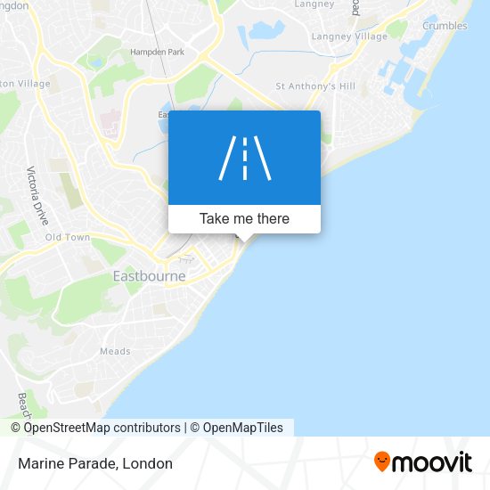 Marine Parade map