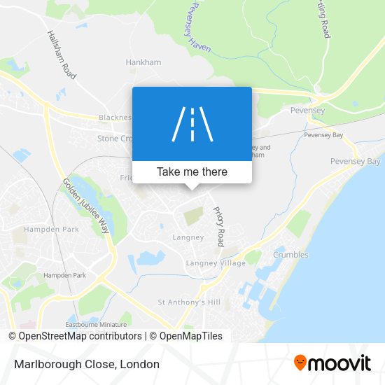 Marlborough Close map