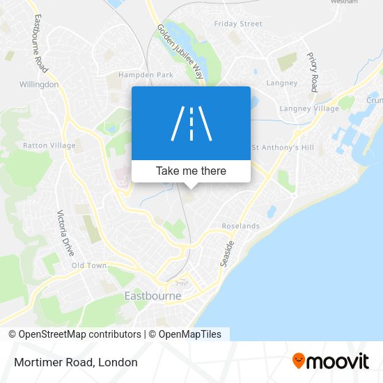 Mortimer Road map