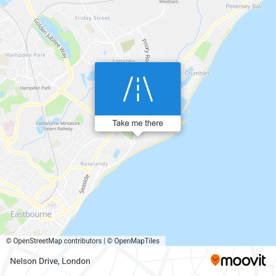 Nelson Drive map