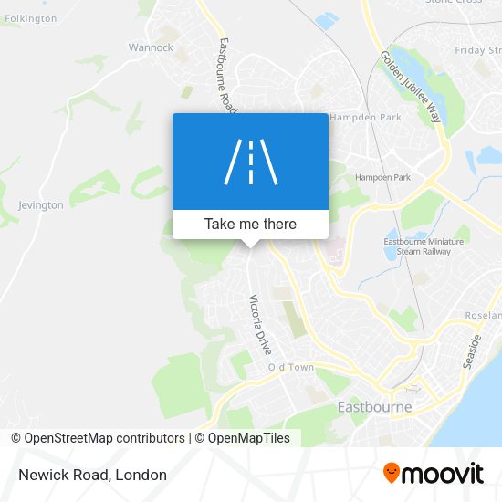 Newick Road map