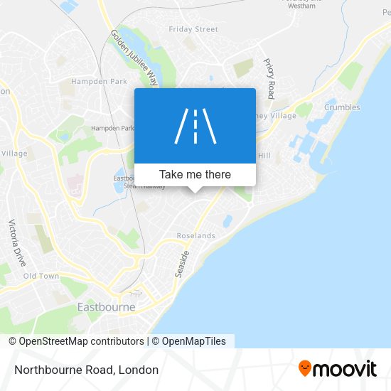 Northbourne Road map