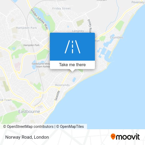 Norway Road map