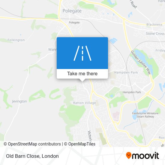 Old Barn Close map