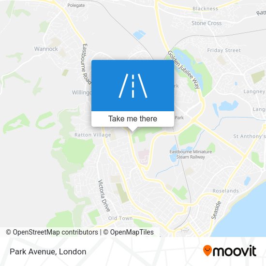 Park Avenue map