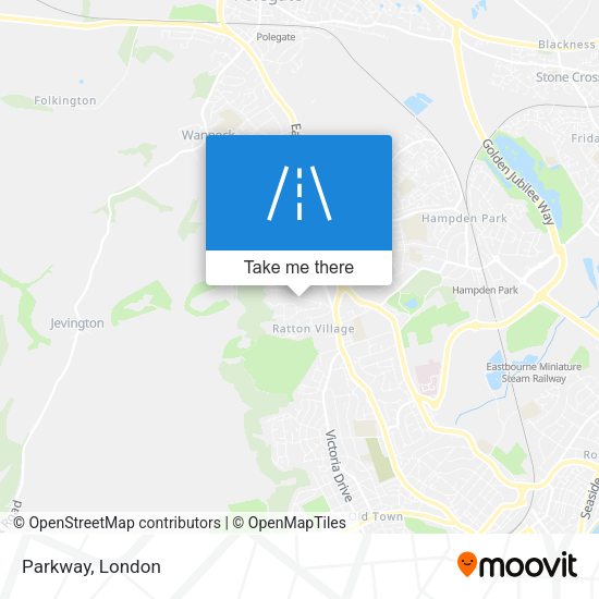 Parkway map