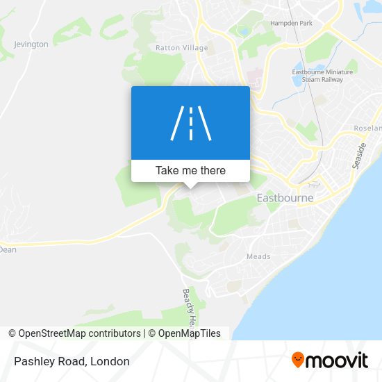 Pashley Road map