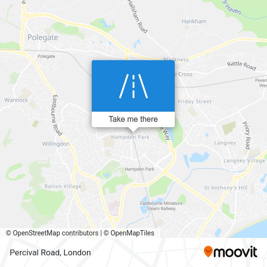 Percival Road map