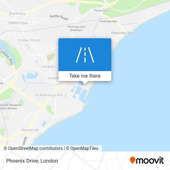 Phoenix Drive map