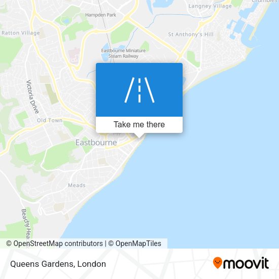 Queens Gardens map