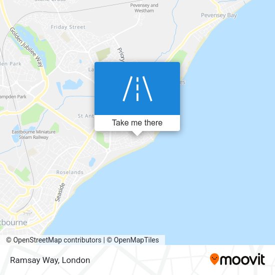 Ramsay Way map
