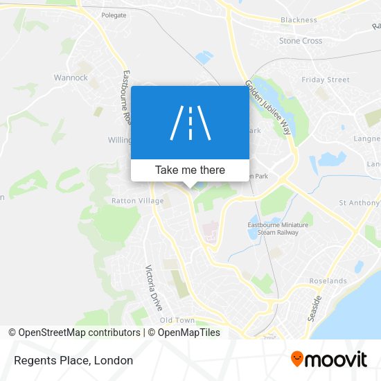 Regents Place map