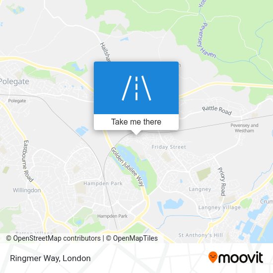 Ringmer Way map