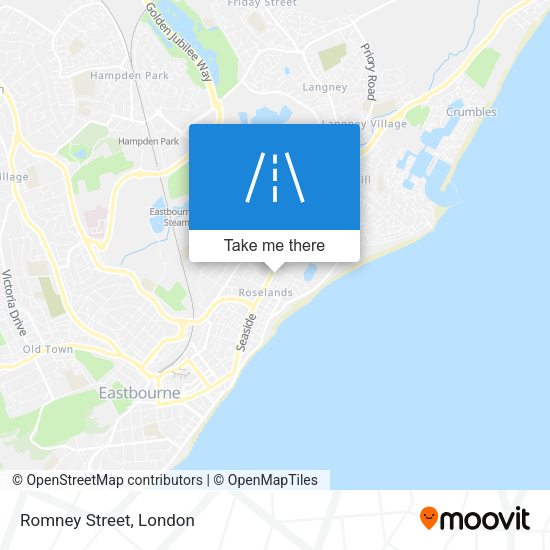 Romney Street map