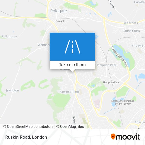 Ruskin Road map