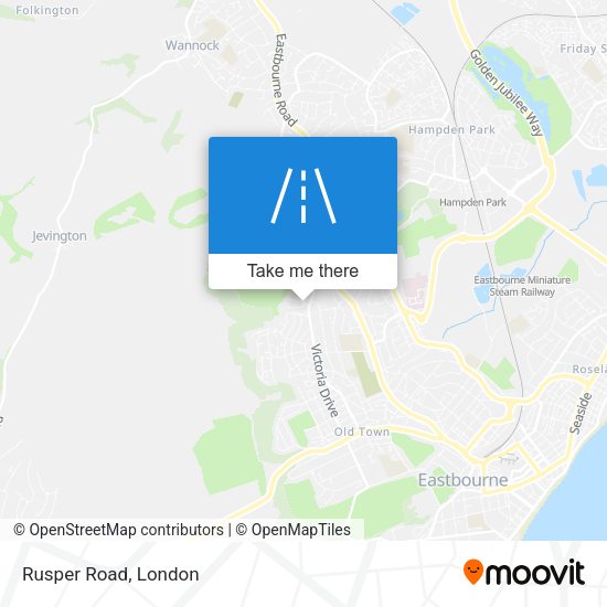 Rusper Road map