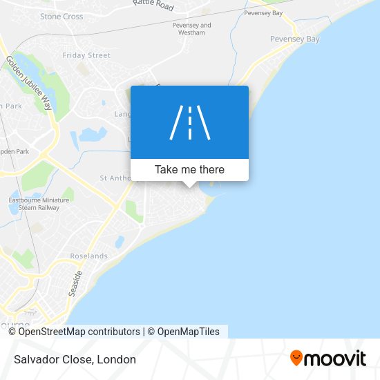Salvador Close map