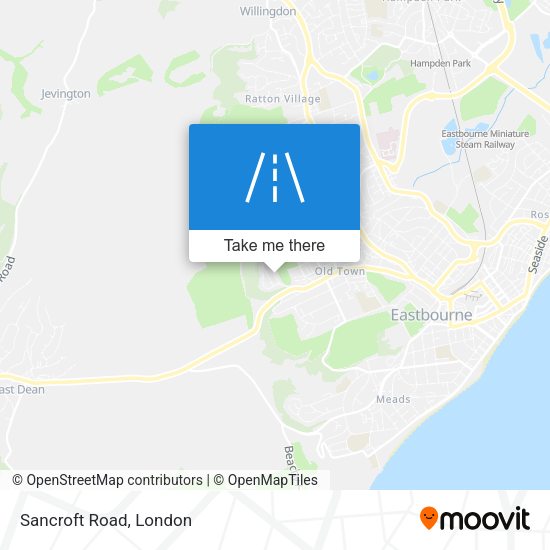 Sancroft Road map