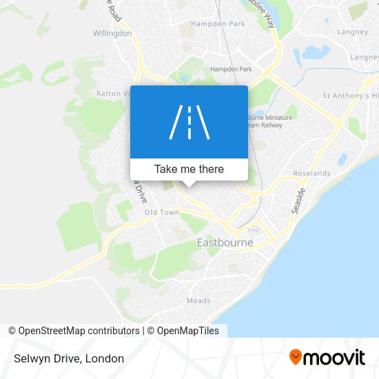 Selwyn Drive map