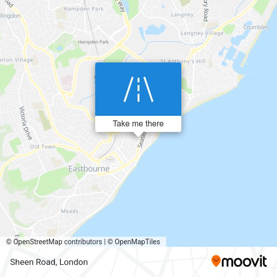 Sheen Road map