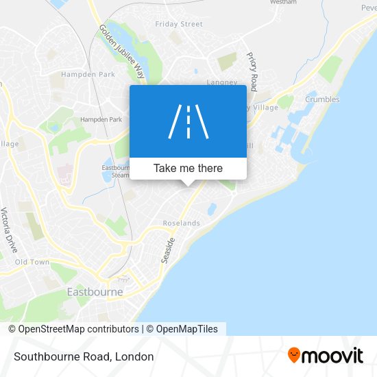 Southbourne Road map