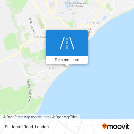 St. John's Road map