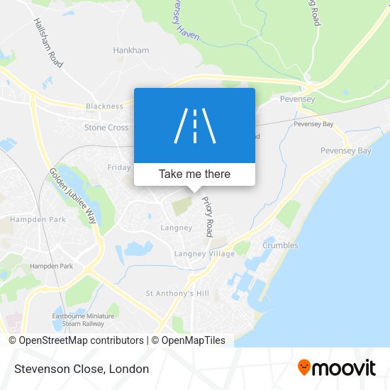 Stevenson Close map