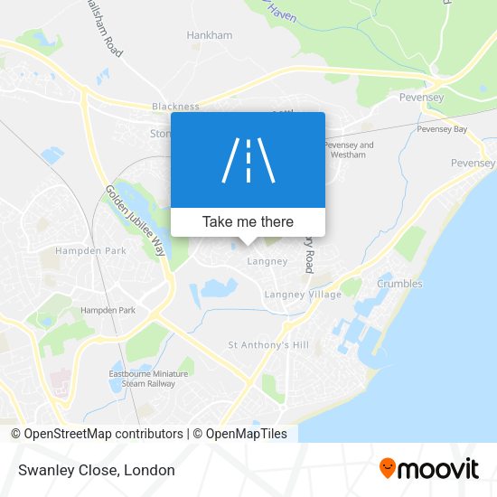 Swanley Close map