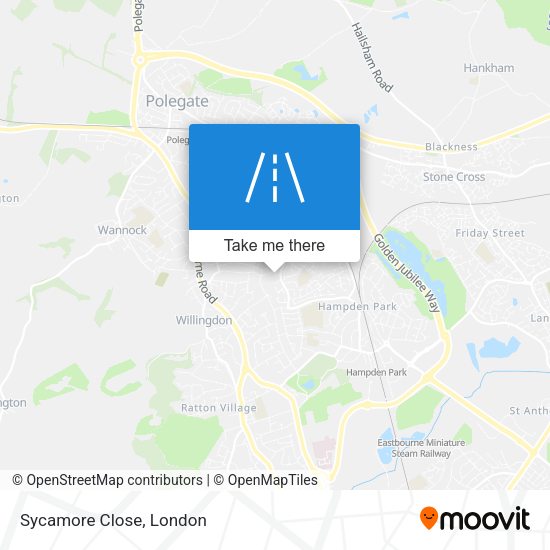 Sycamore Close map