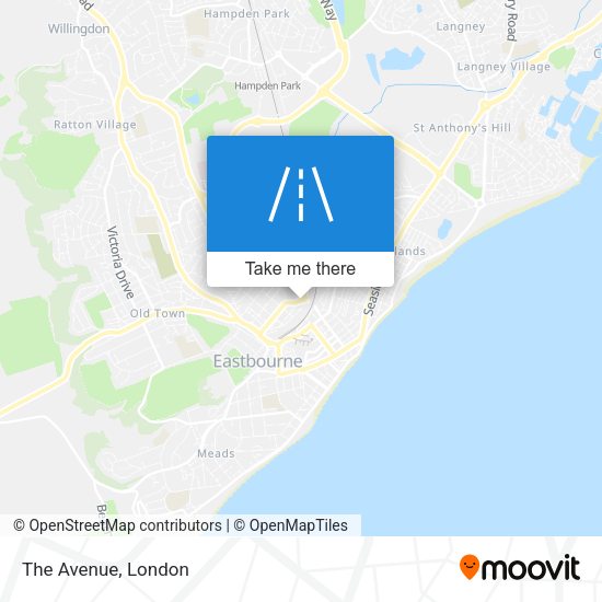 The Avenue map