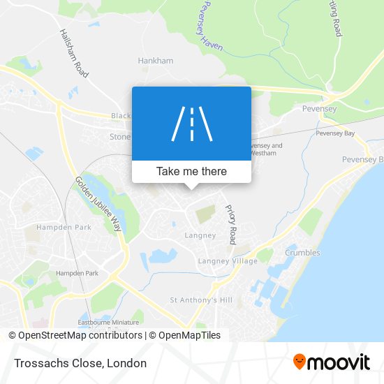 Trossachs Close map