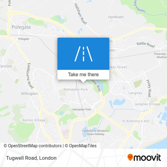 Tugwell Road map