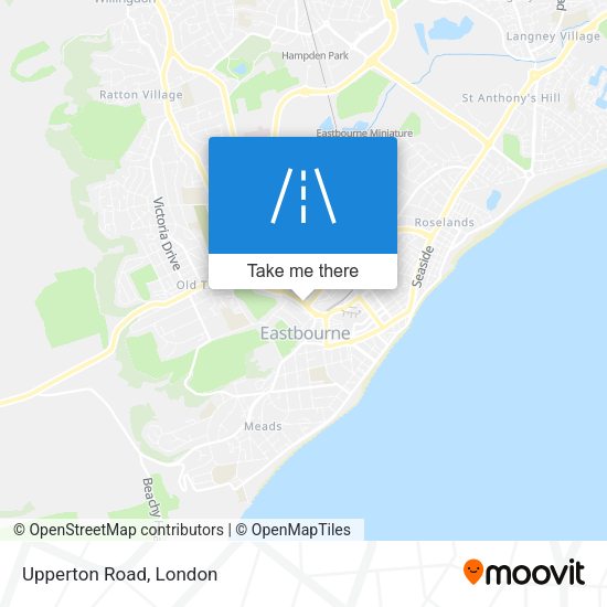 Upperton Road map